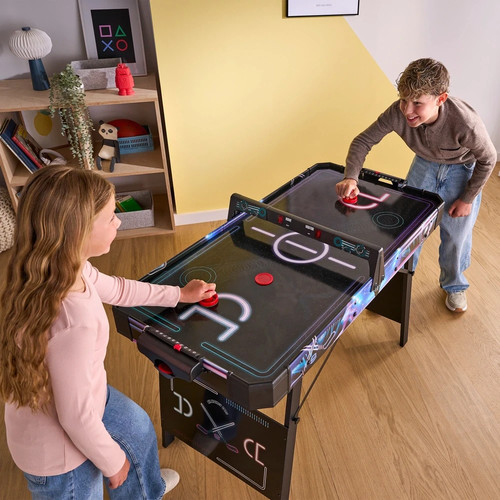 Air hockey table with - air,